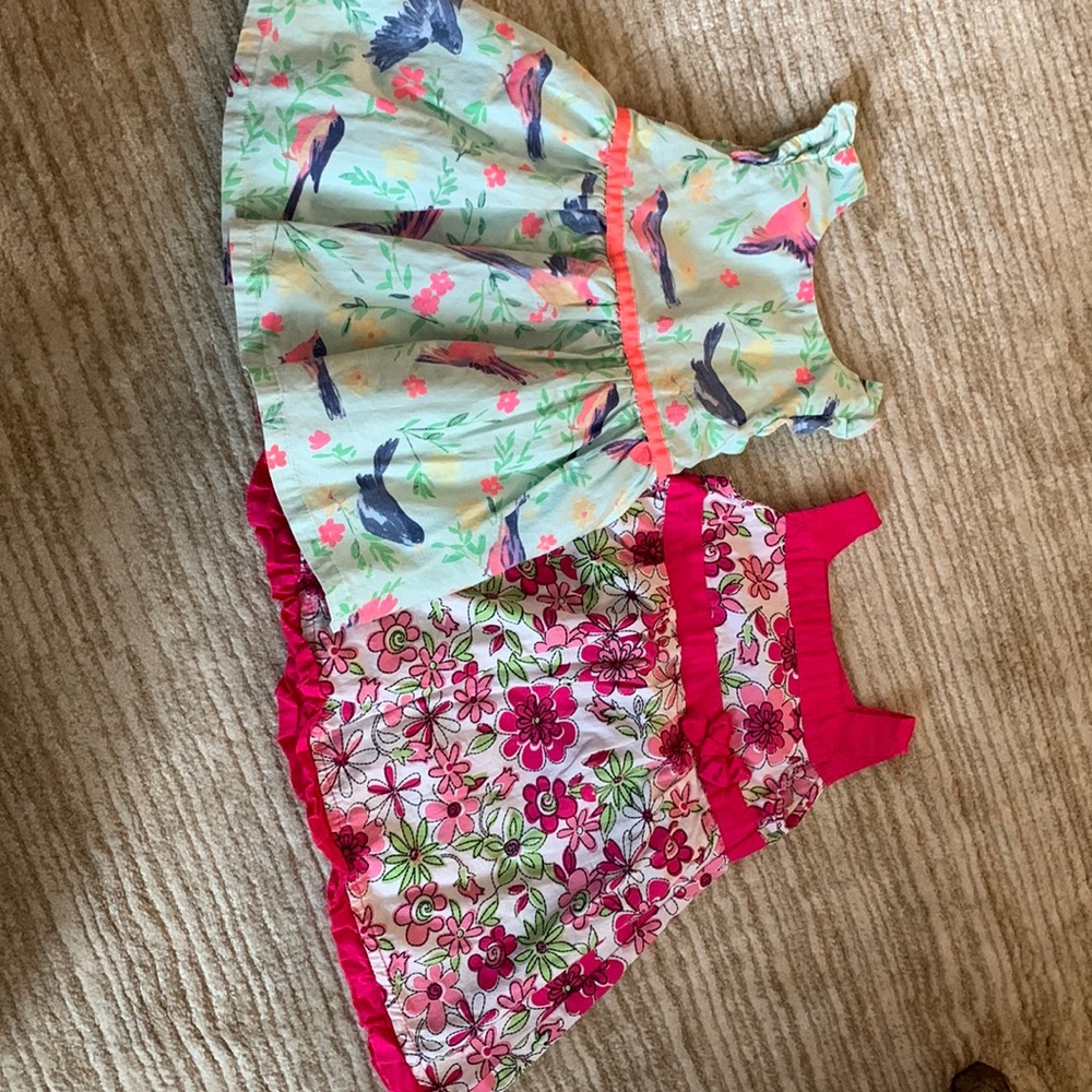Lot of 2 bright dresses